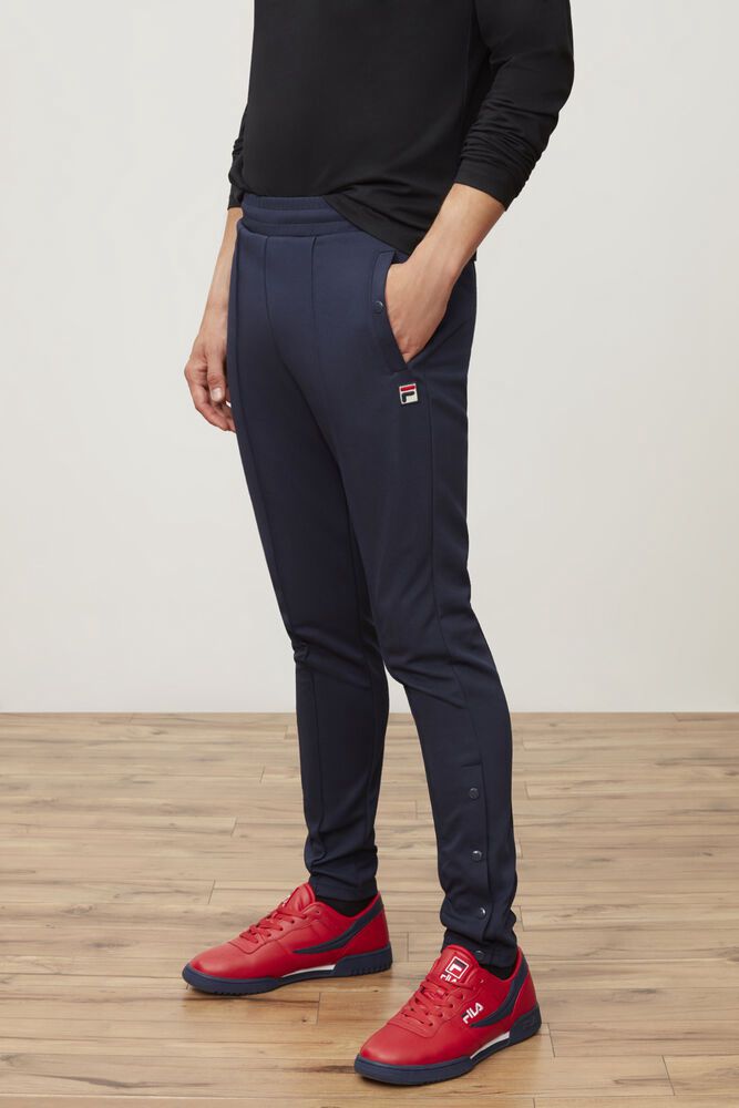 Fila Pants Mens Navy Molveno 2 - Ireland 02348-MBSH